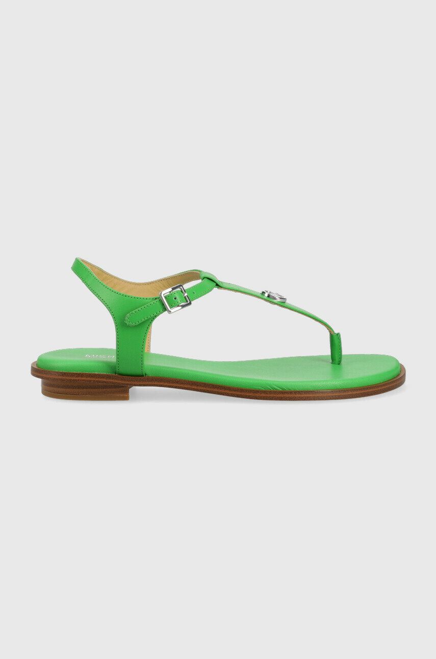 MICHAEL Michael Kors sandale de piele Mallory femei, culoarea verde, 40S1MAFA2L Answear 2023-06-09