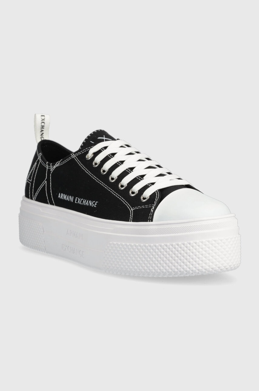 

Кеды Armani Exchange женские цвет чёрный XDX115.XV695.S526