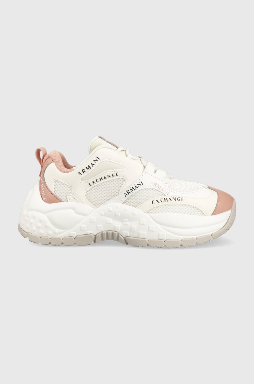 

Кроссовки Armani Exchange цвет белый XDX120.XV708.S619