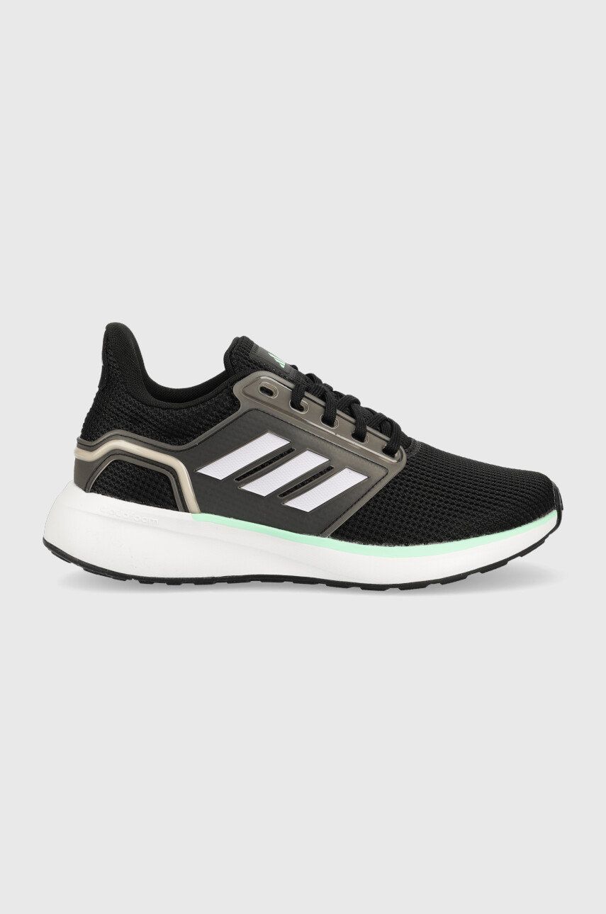 Běžecké boty adidas Performance EQ19 Run černá barva - černá -  Svršek: Umělá hmota