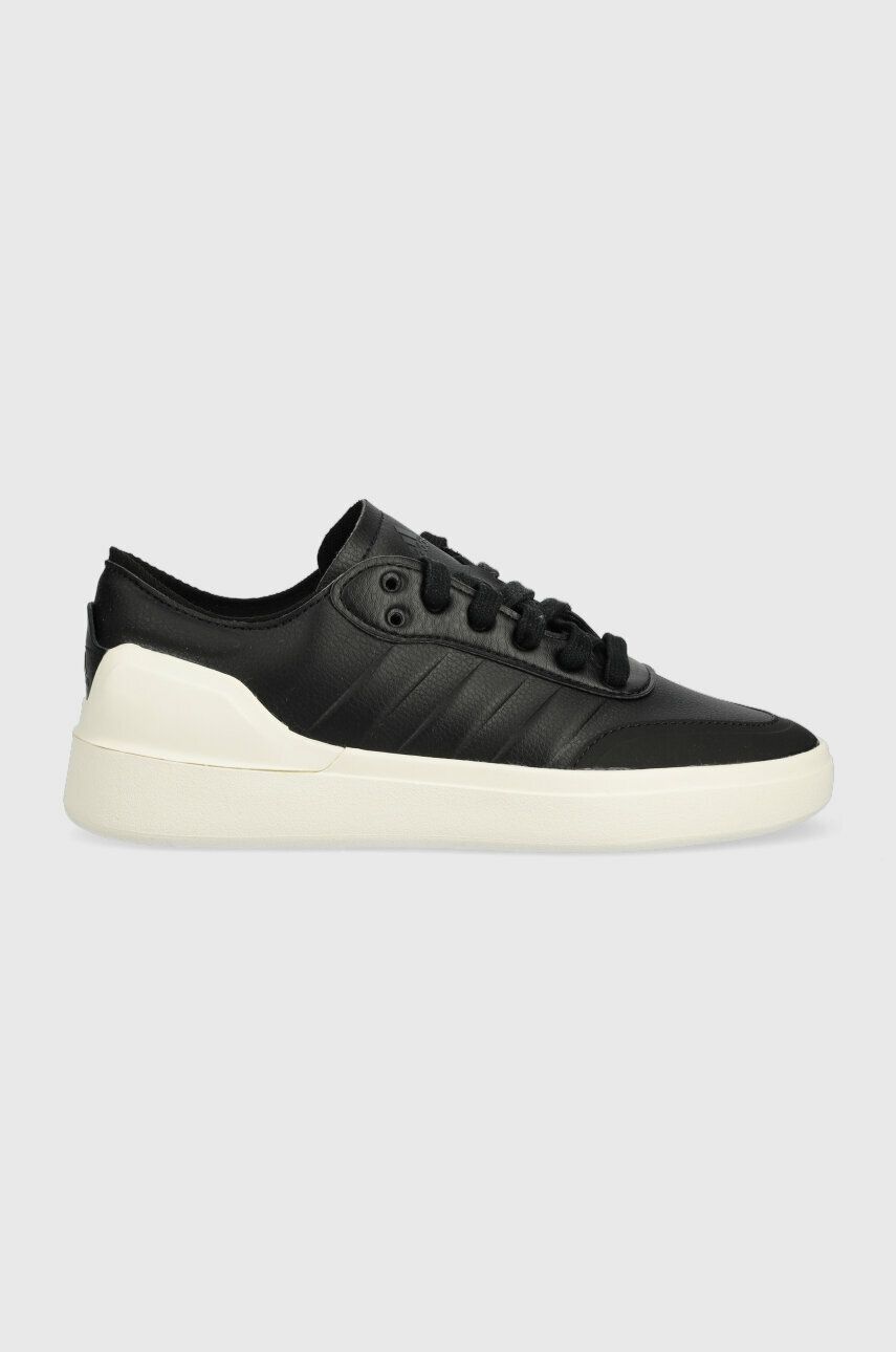 Sneakers boty adidas COURT černá barva - černá -  Svršek: Umělá hmota Vnitřek: Textilní ma