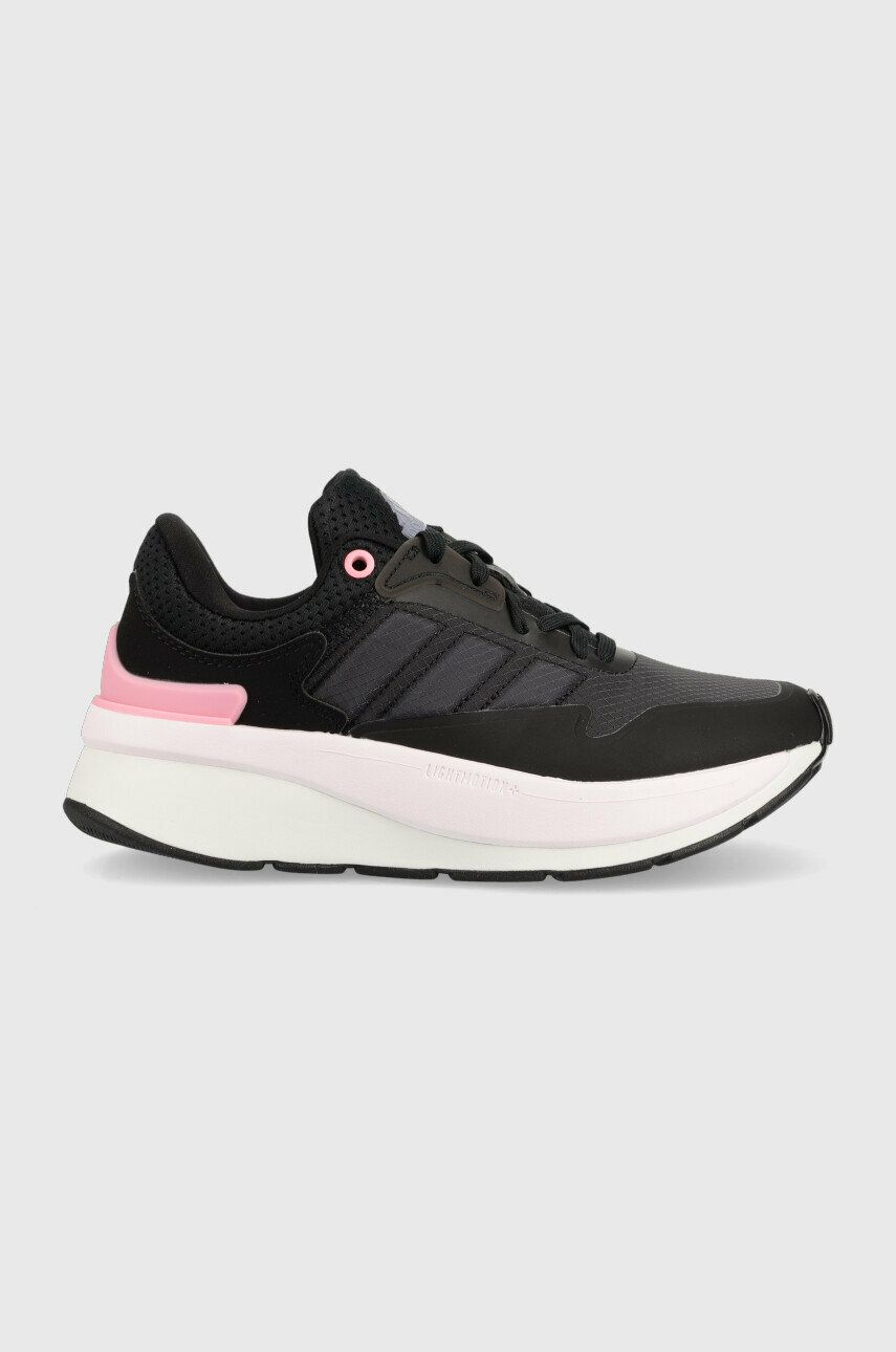 Levně Běžecké boty adidas Znchill černá barva