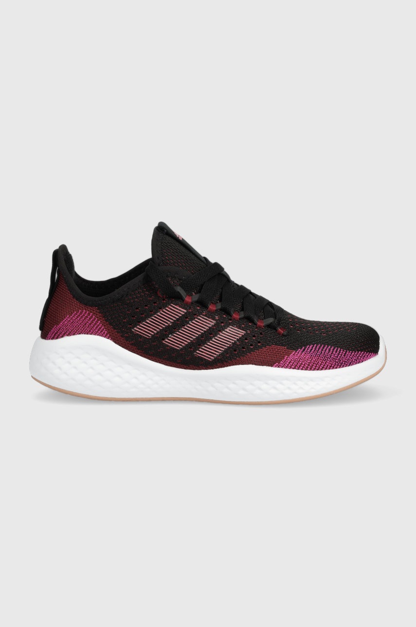 Levně Běžecké boty adidas Fluidflow 2.0 fialová barva