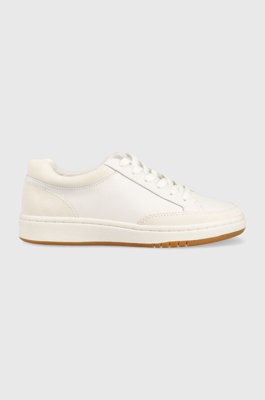 Levně Kožené tenisky Lauren Ralph Lauren 802891469001 bílá barva, 802891469001