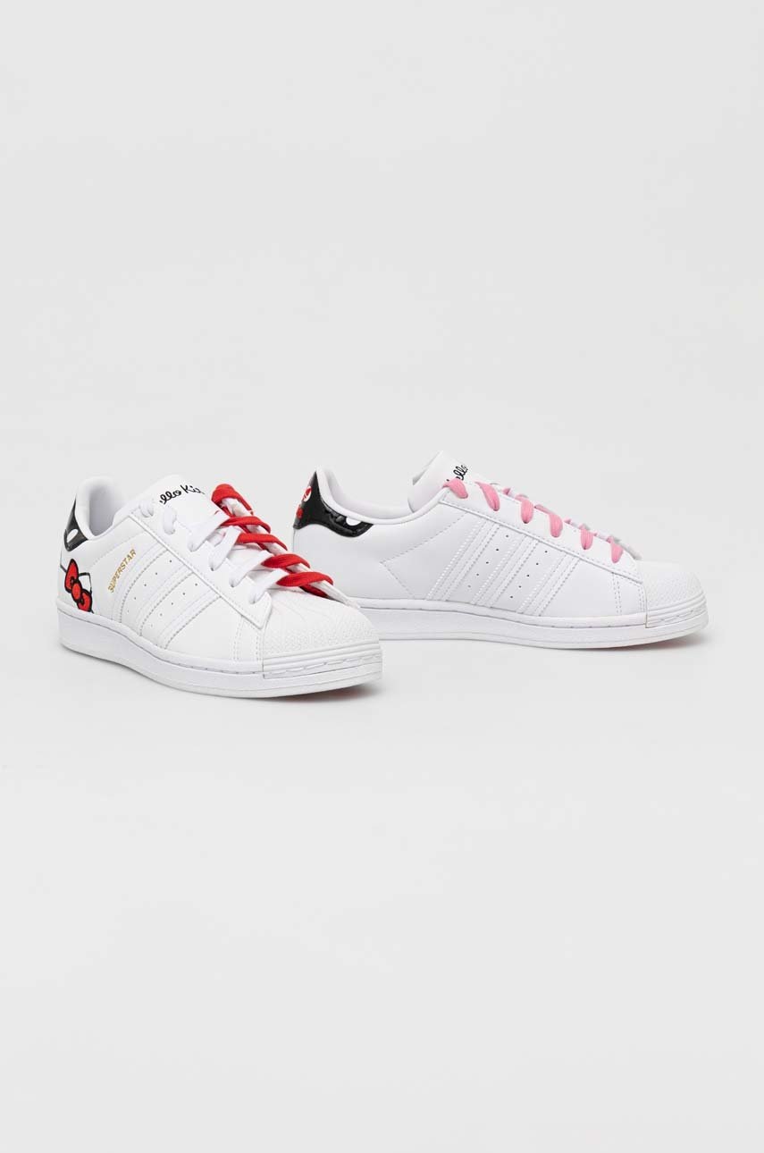 

Кросівки adidas Originals SUPERSTAR x Hello Kitty колір рожевий