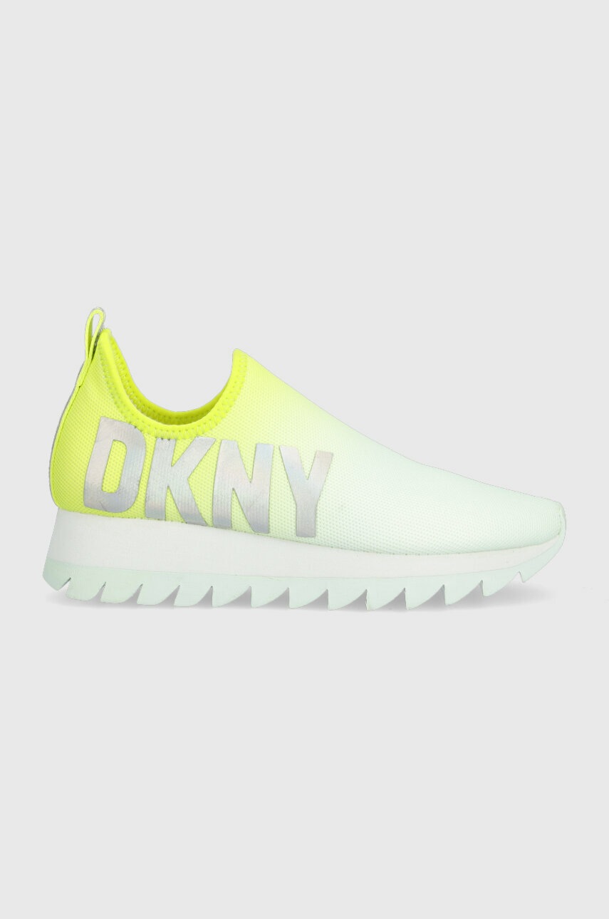 Dkny Sneakers Azer Culoarea Verde, K4273491