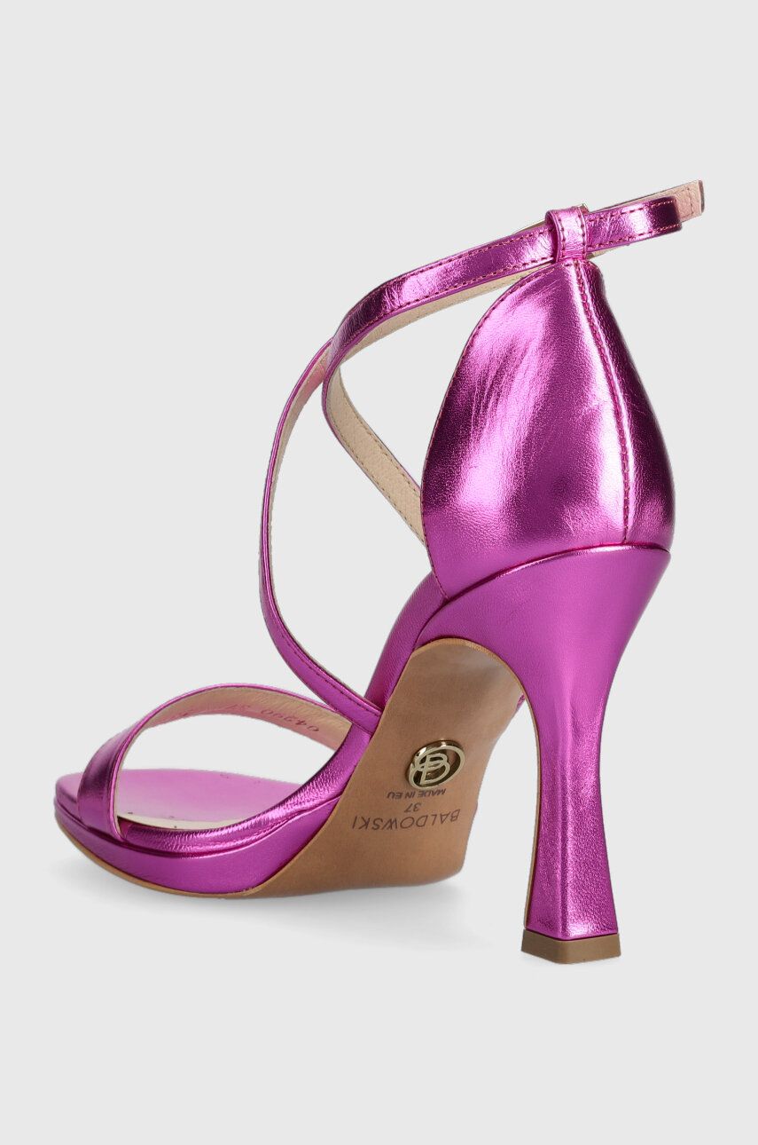 Baldowski Sandale De Piele Culoarea Violet