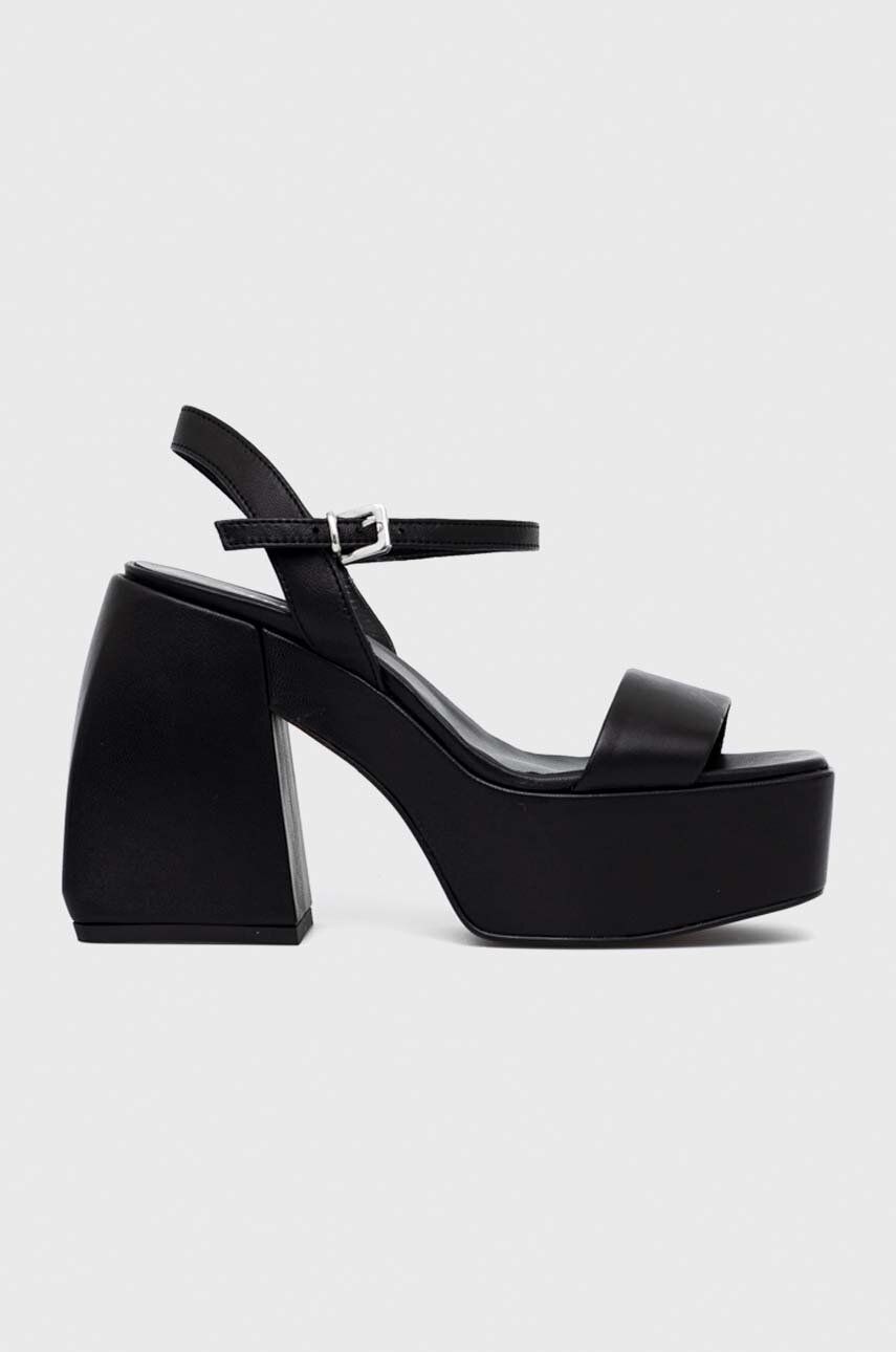E-shop Kožené sandály Pinko Fantine černá barva, 100655 A0N9 Z99