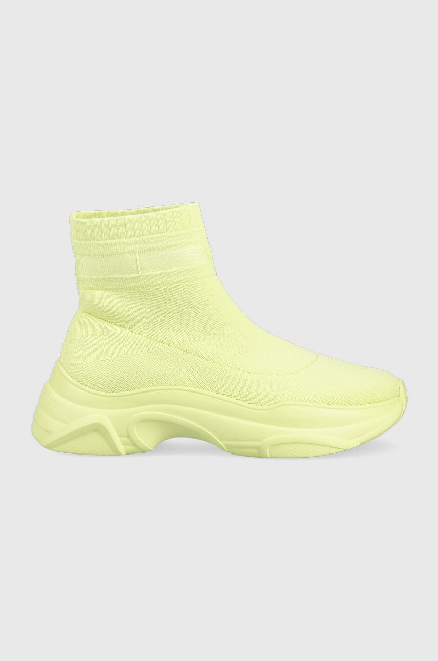 Tommy Jeans sneakers SOCK BOOT MONOCOLOR culoarea verde answear.ro poza 2022 adidasi-sport.ro cel mai bun pret  online
