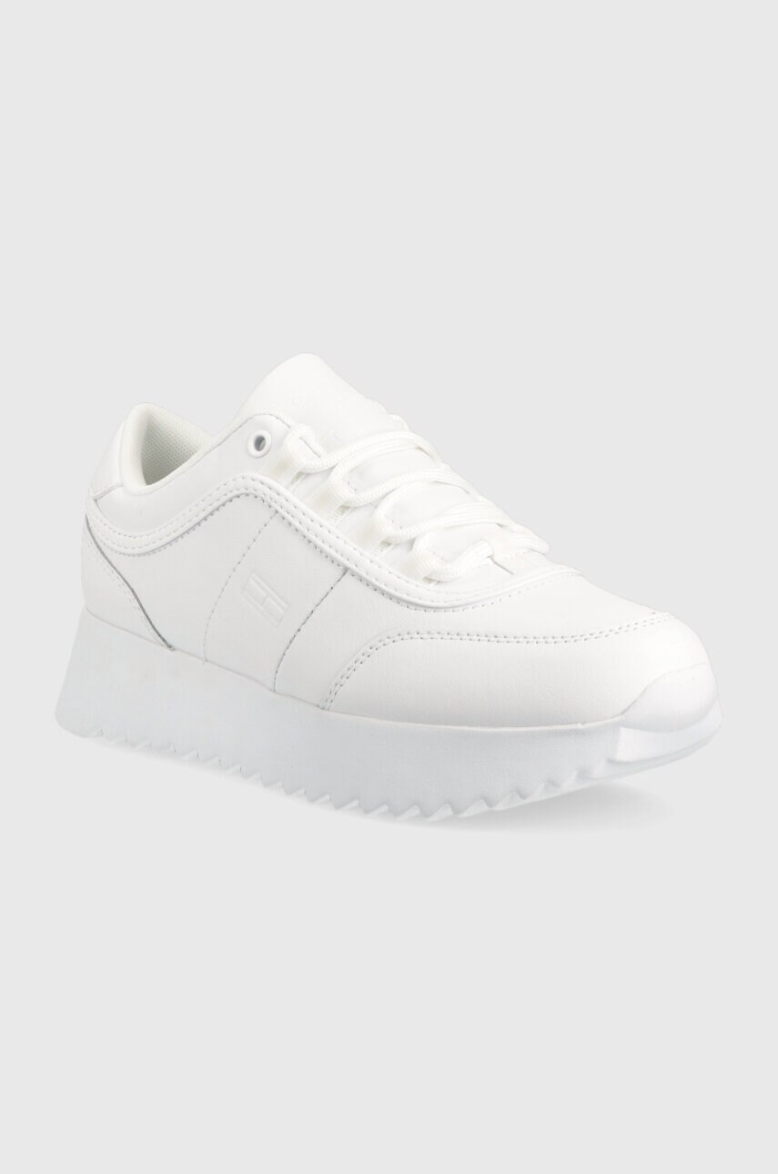 

Кросівки Tommy Jeans HIGH CLEATED SNEAKER колір білий EN0EN02125