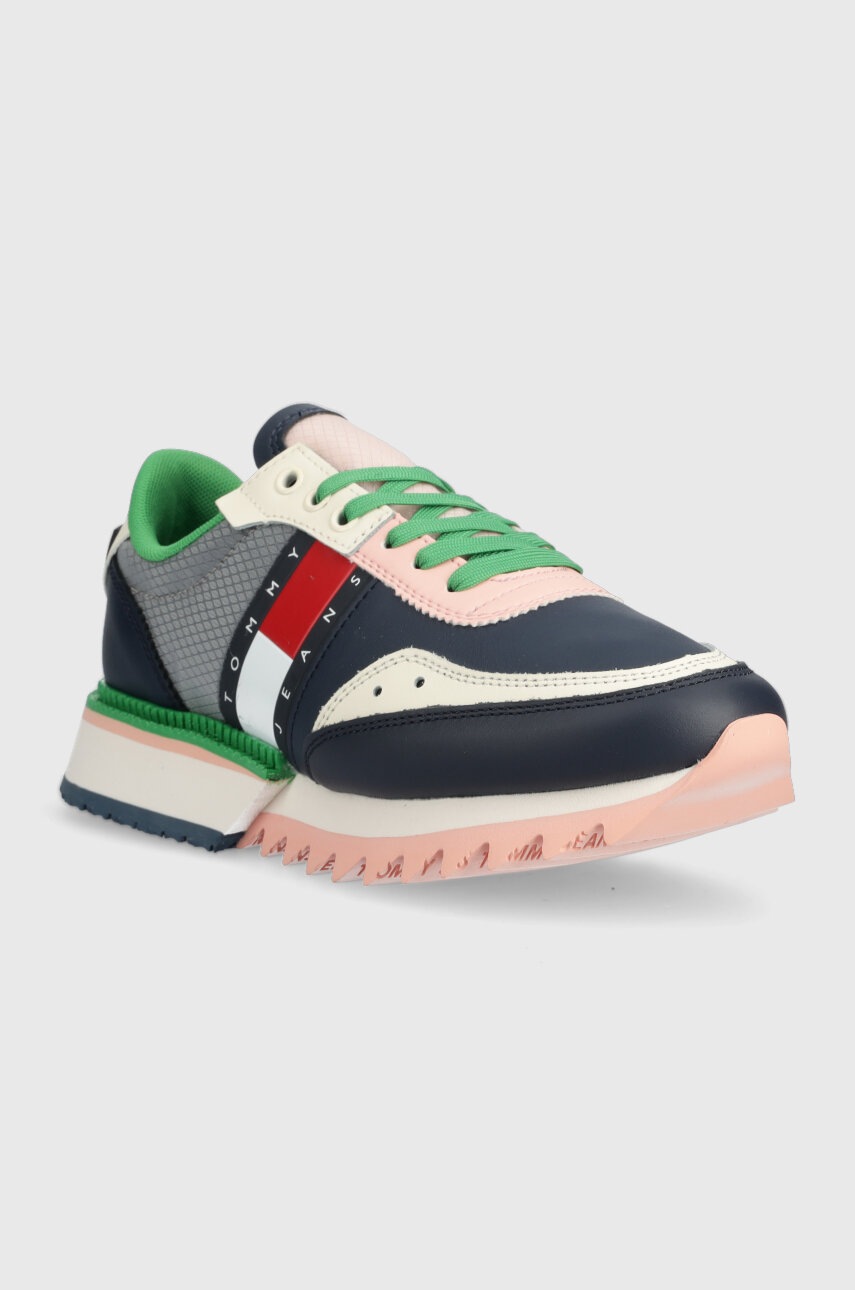

Кросівки Tommy Jeans CLEATED WMN колір синій
