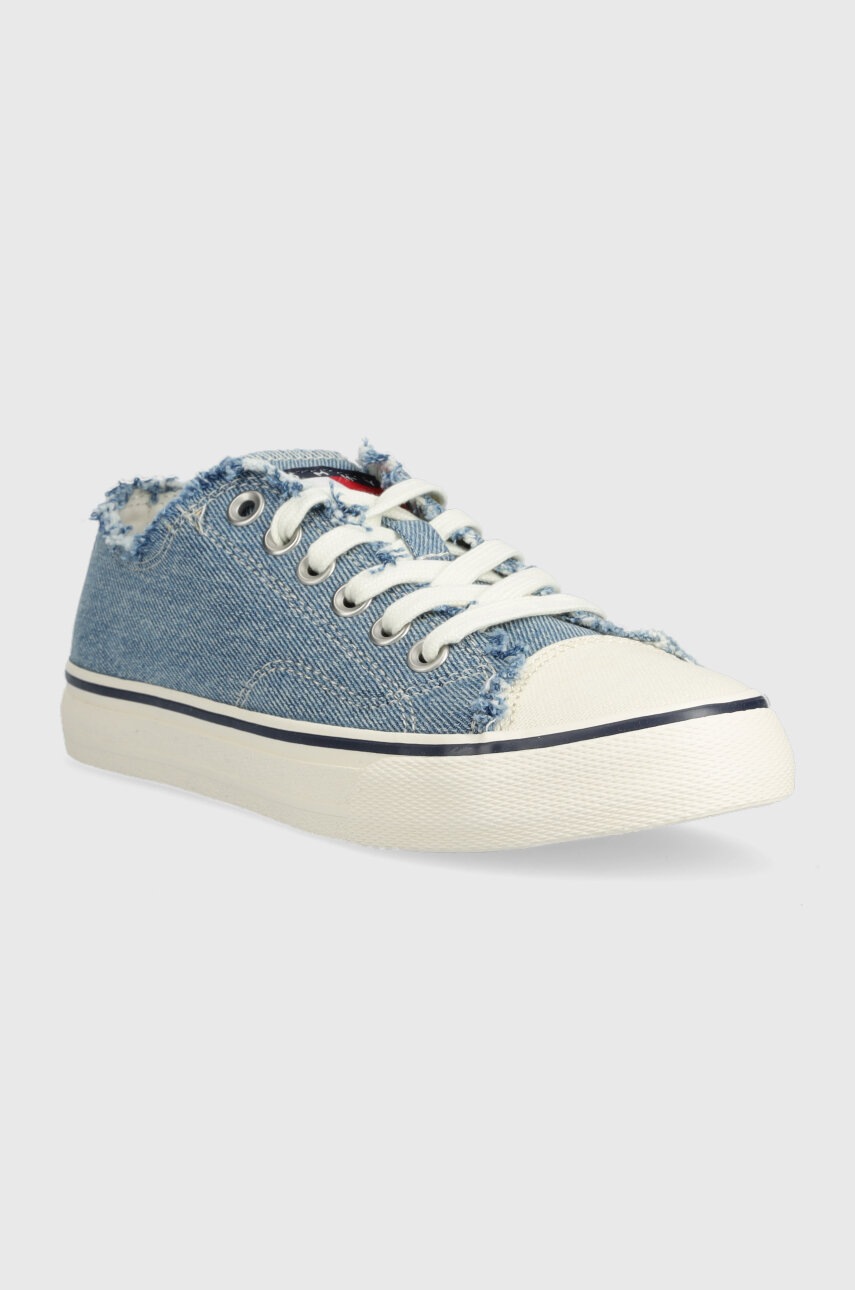 

Кеди Tommy Jeans LOW CUT TJ SNEAKER жіночі EN0EN02228