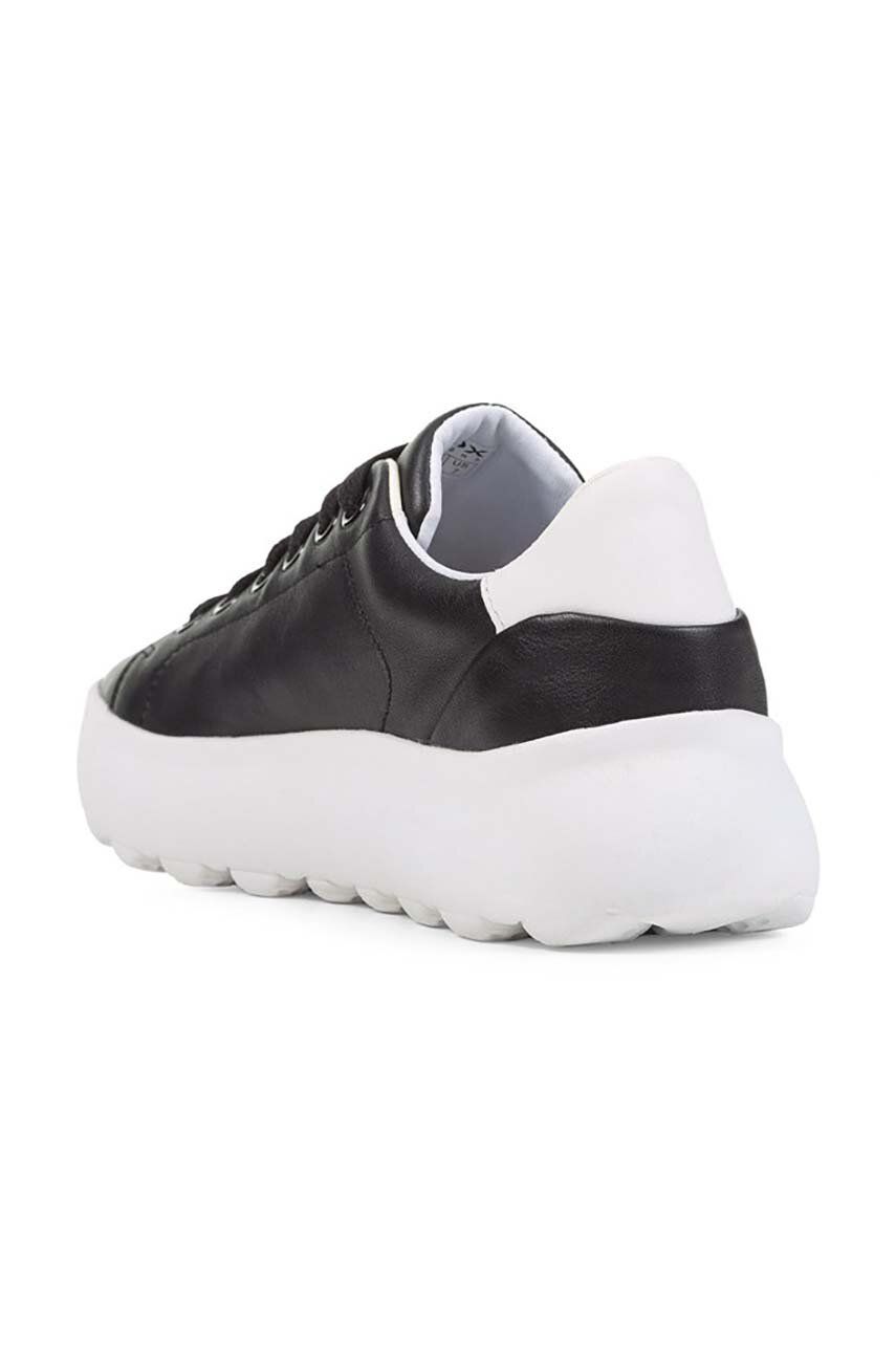 Geox Sneakers Din Piele Spherica Ec 4.1 Culoarea Negru, D35TCB 00085 C0127