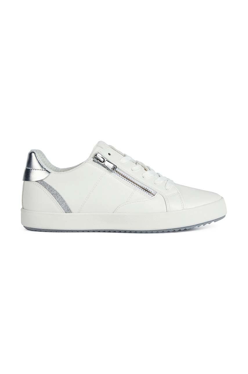 Sneakers boty Geox D BLOMIEE E bílá barva, D356HE 0BCBN C1151 - bílá -  Svršek: Umělá hmota