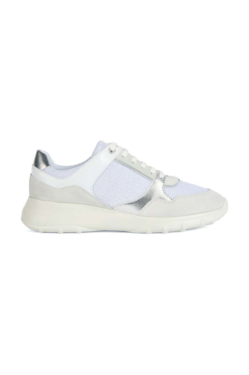 Geox sneakers D ALLENIEE A culoarea alb, D35LPA 0AS22 C1352 answear.ro poza 2022 adidasi-sport.ro cel mai bun pret  online