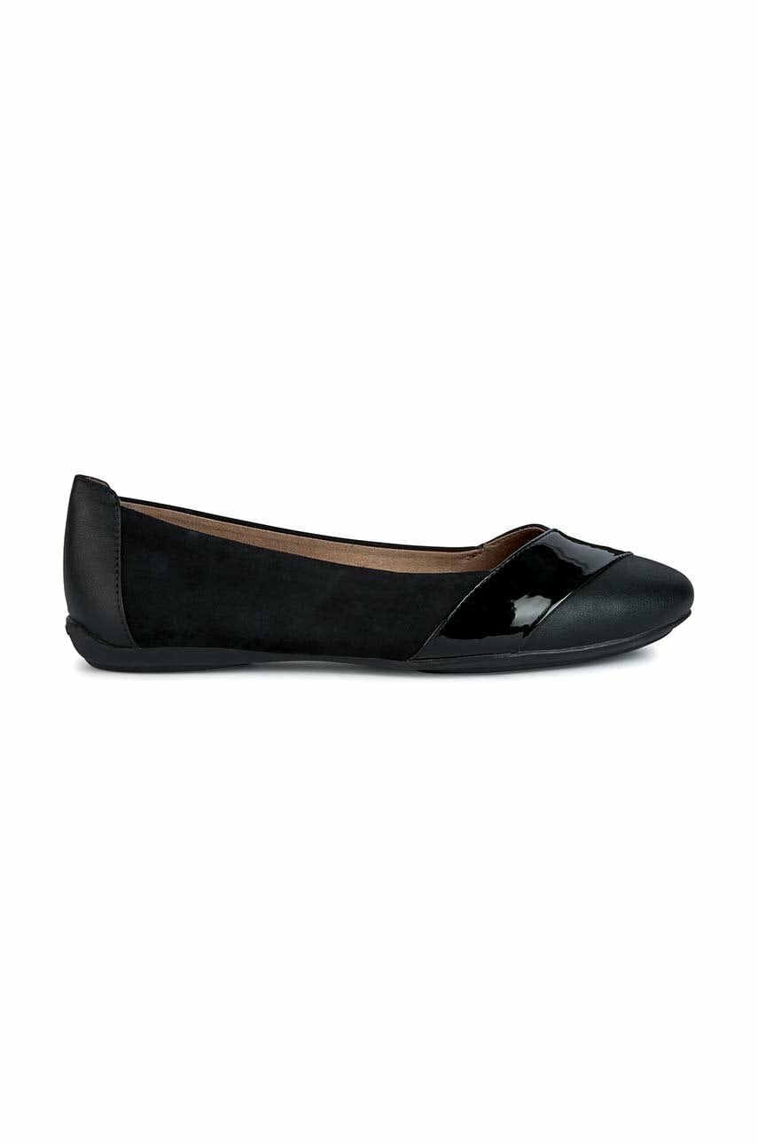 Geox balerini d charlene a culoarea negru, d35y7a 021bc c9999