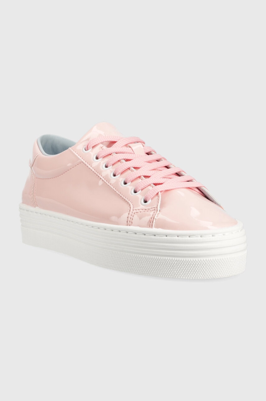 Αθλητικά Chiara Ferragni Tennis Low χρώμα: ροζ, CF TENNIS LOW φωτογραφία