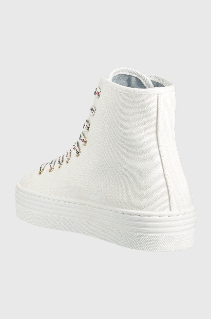 Chiara Ferragni sportcipő CF3123_009 fehér, női, CF TENNIS HIGH termék 2. képe