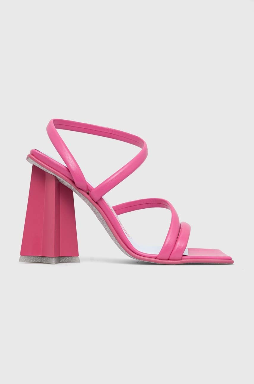 

Сандалии Chiara Ferragni CF3134_011 цвет розовый CF STAR HEEL 100
