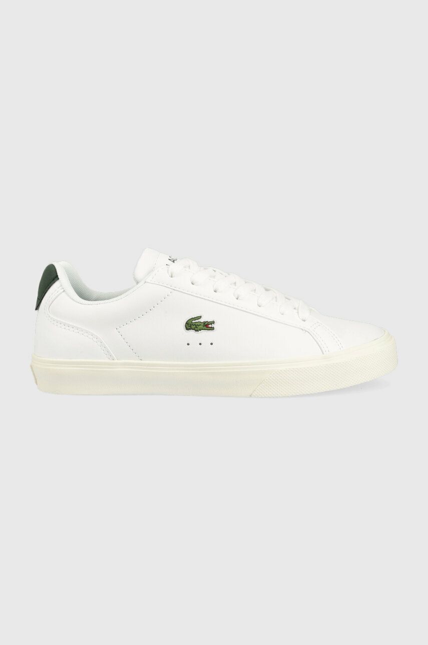 Sneakers boty Lacoste LEROND PRO bílá barva, 44CFA0014 - bílá -  Svršek: Umělá hmota