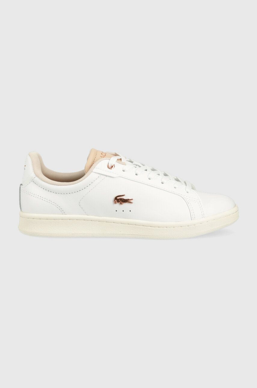 Lacoste sneakers CARNABY PRO culoarea alb, 44SFA0061 answear.ro Pantofi sport si tenisi