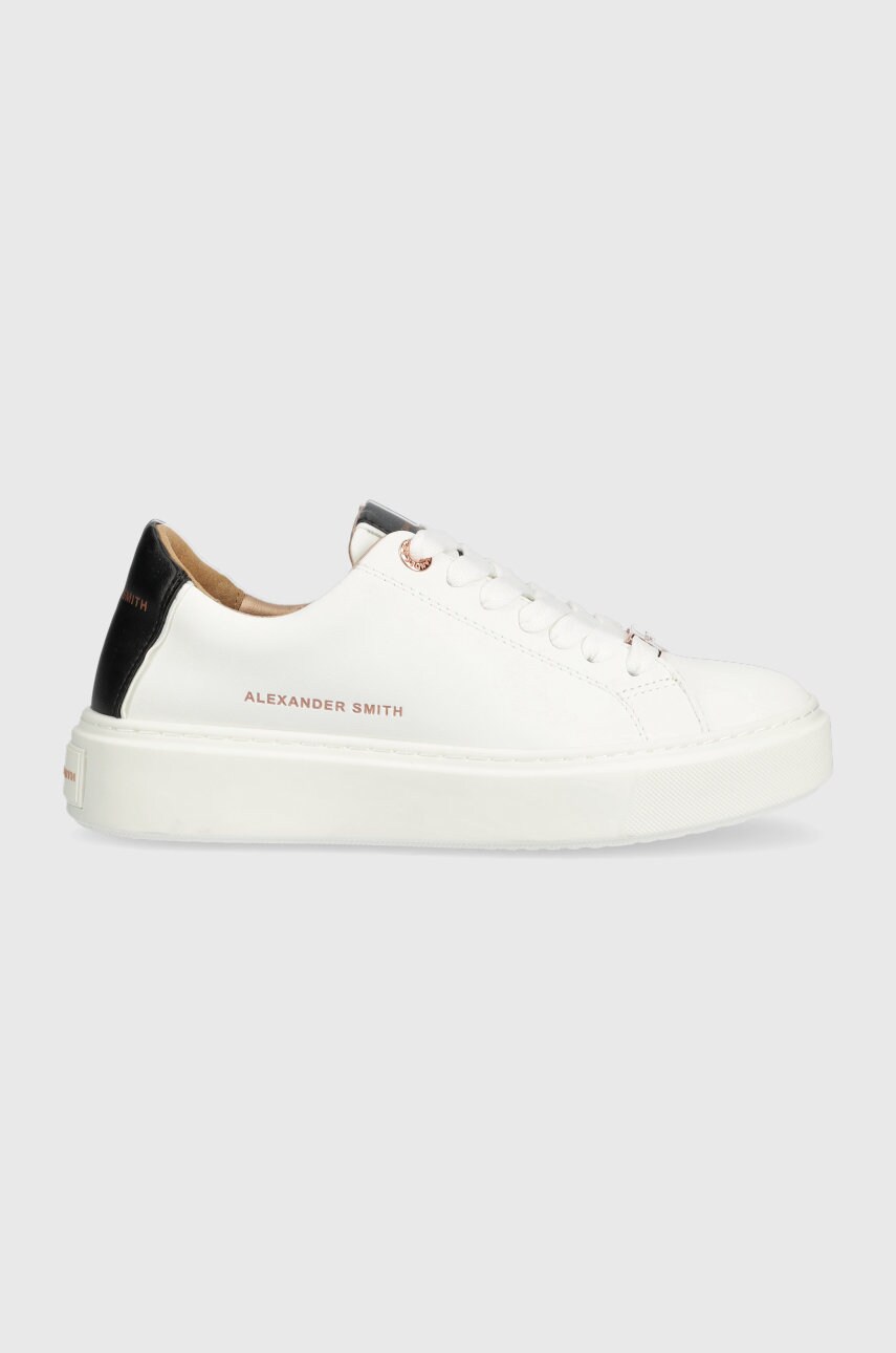 Alexander smith sneakers din piele london culoarea alb, alawn2d76wbk
