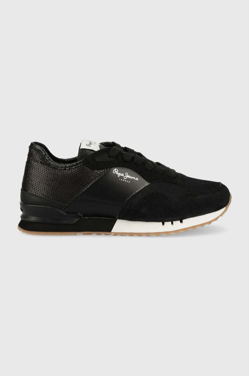 

Маратонки Pepe Jeans LONDON в черно PLS31466, Черен