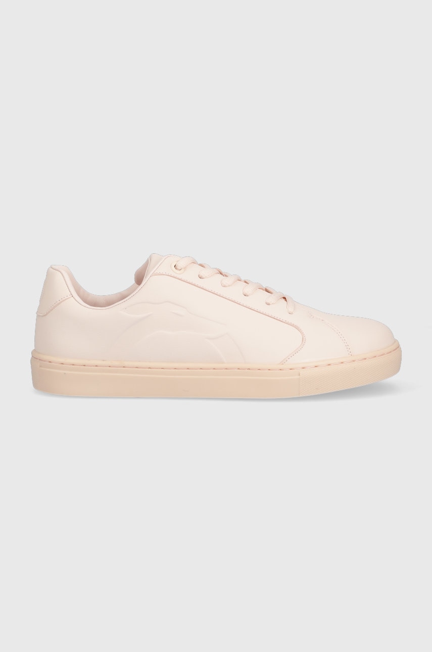 Sneakers boty Trussardi Eris béžová barva, 79A00849 9Y099998 - béžová -  Svršek: Umělá hmota