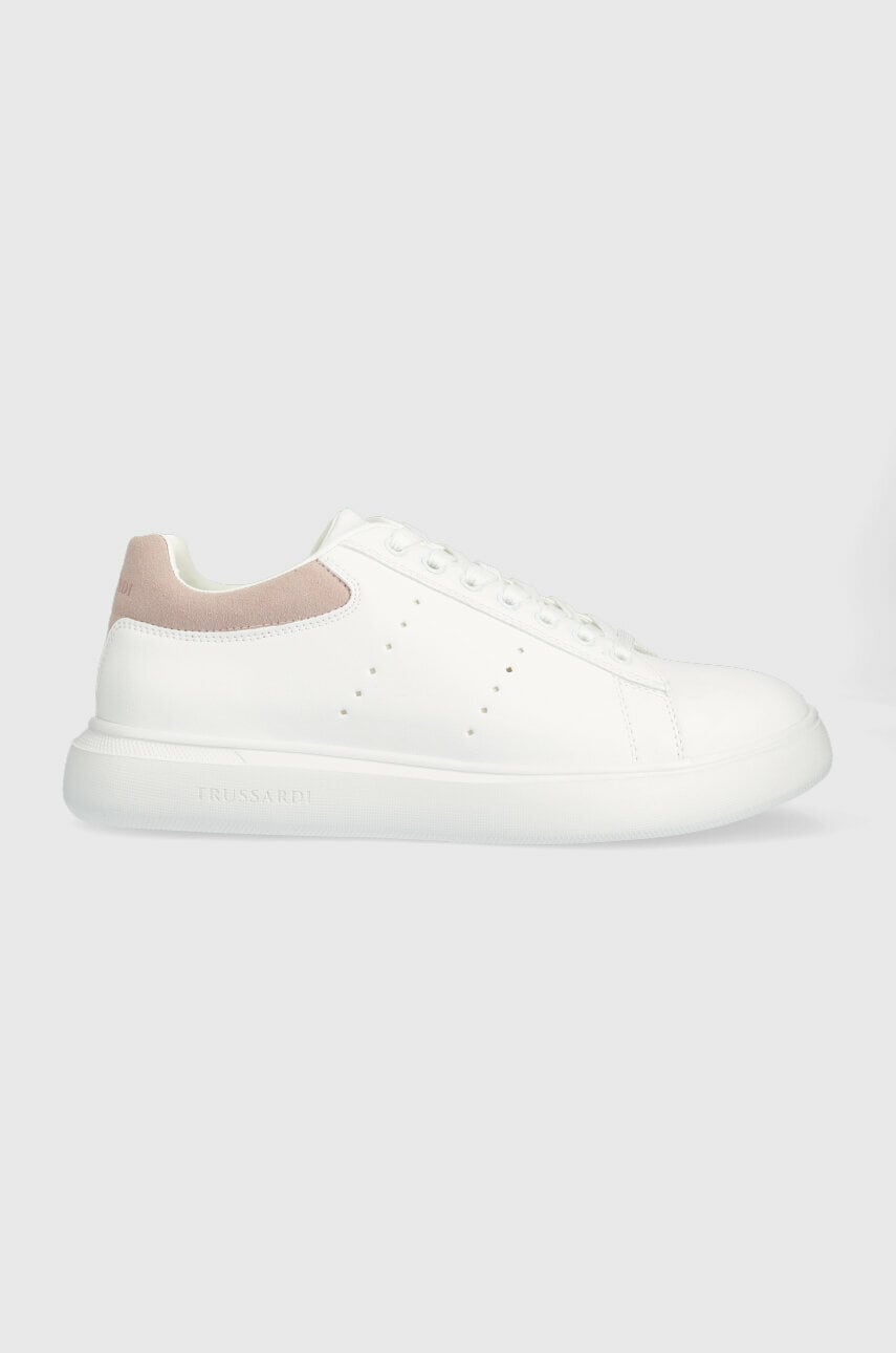 Levně Sneakers boty Trussardi New Yrias bílá barva, 79A00879 9Y099998