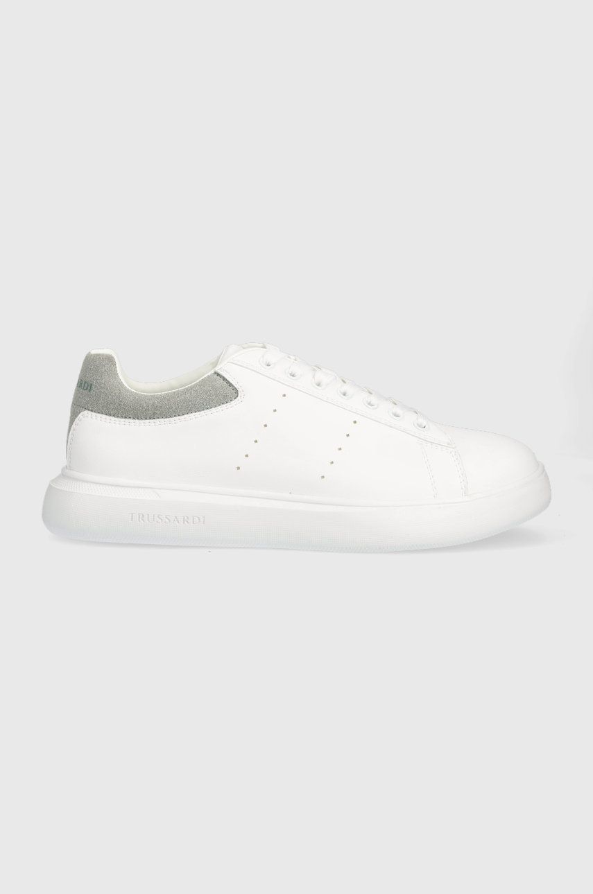 Trussardi sneakers New Yrias culoarea alb, 79A00879 9Y099998 79A00879