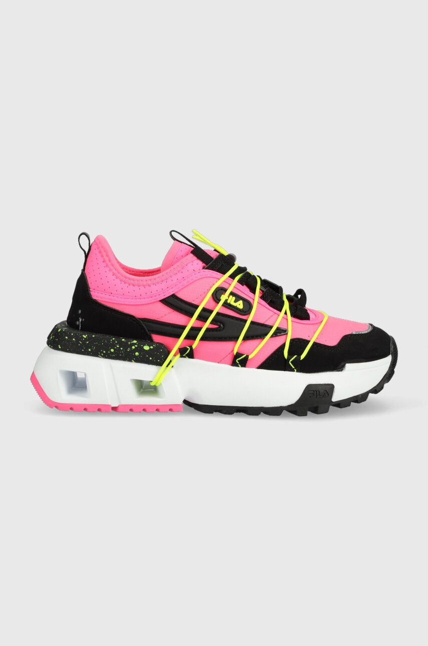 Sneakers boty Fila UPGR8 růžová barva - růžová -  Svršek: Umělá hmota