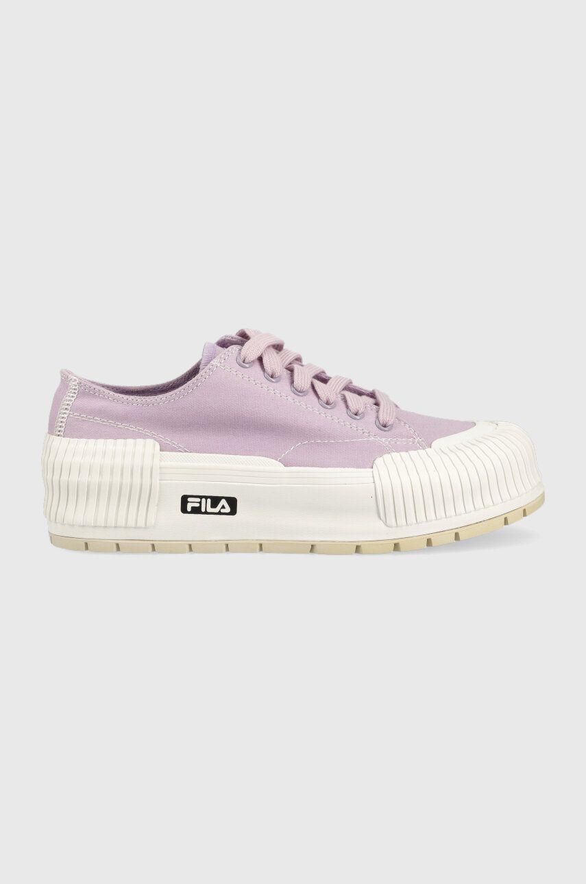 Fila tenisi CITYBLOCK PLATFORM femei, culoarea violet