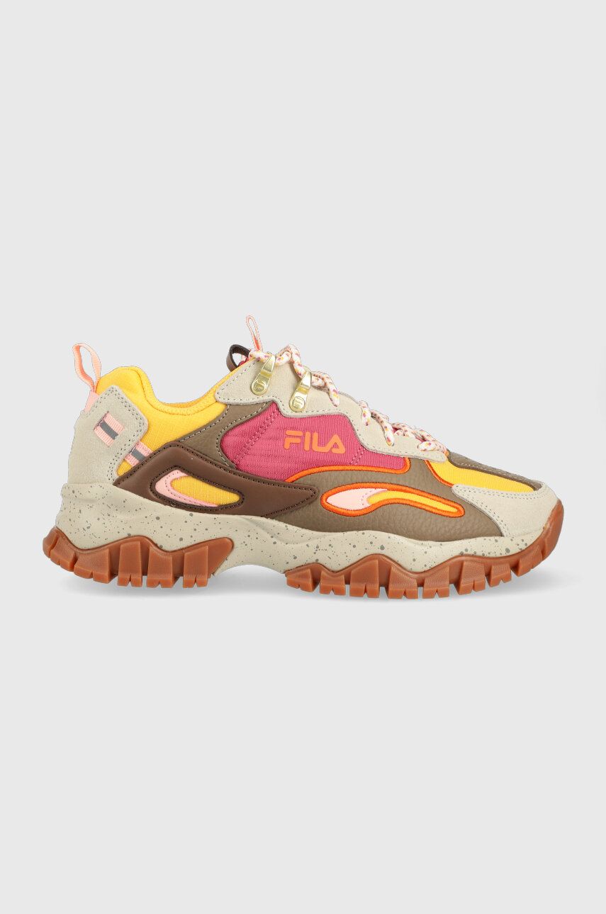 Fila sneakers RAY TRACER culoarea roz