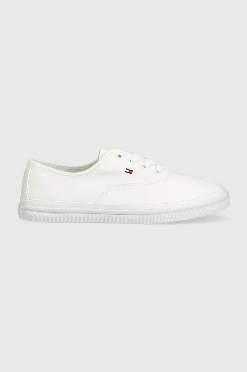 

Ниски кецове Tommy Hilfiger ESSENTIAL KESHA LACE SNEAKER в бяло FW0FW06955, Бял