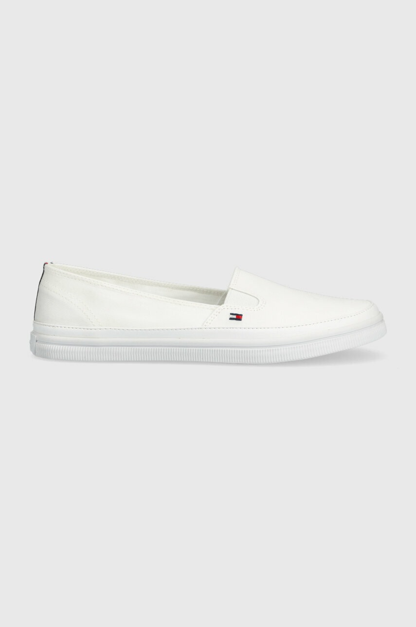 

Ниски кецове Tommy Hilfiger ESSENTIAL KESHA SLIP-ON в бяло FW0FW07121, Бял