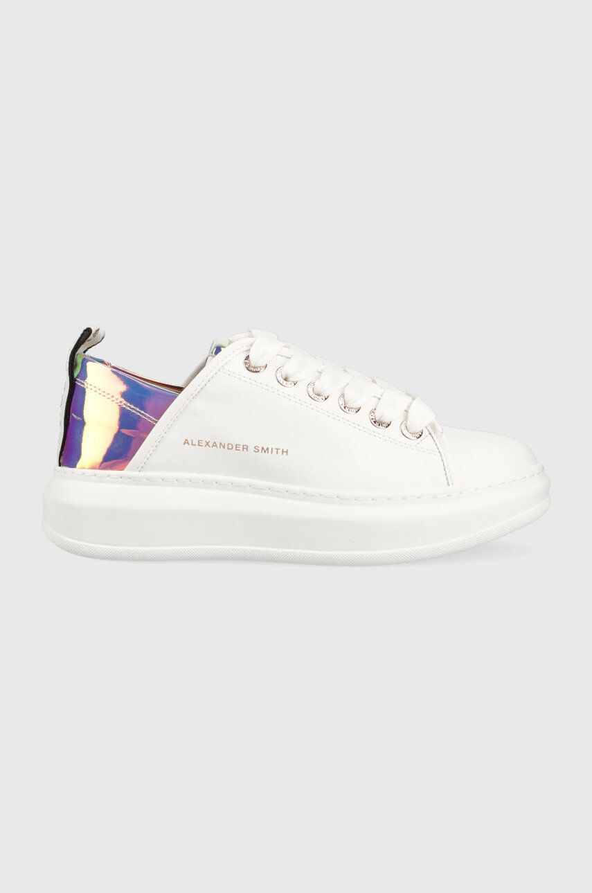 Alexander Smith sneakers din piele Wembley culoarea alb, ASAWE2D01WIJ alb