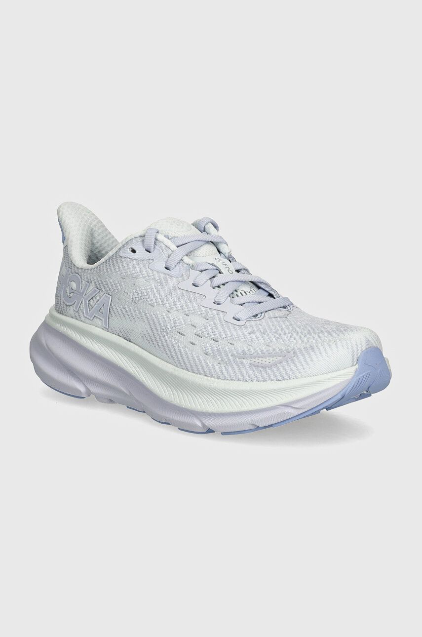 

Обувки за бягане Hoka One Clifton 9 в сиво, Виолетов