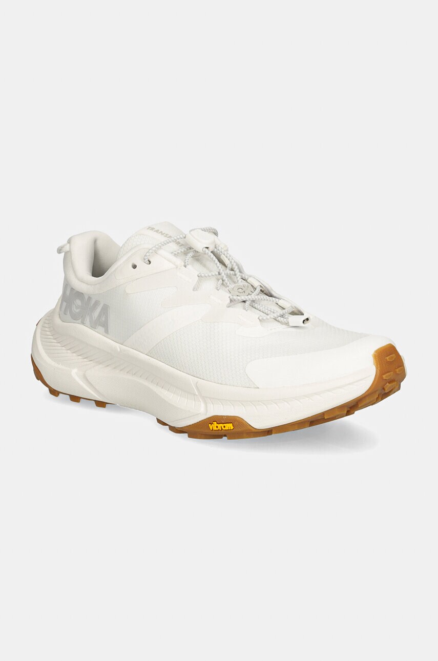 Hoka pantofi femei, culoarea alb, 1123154