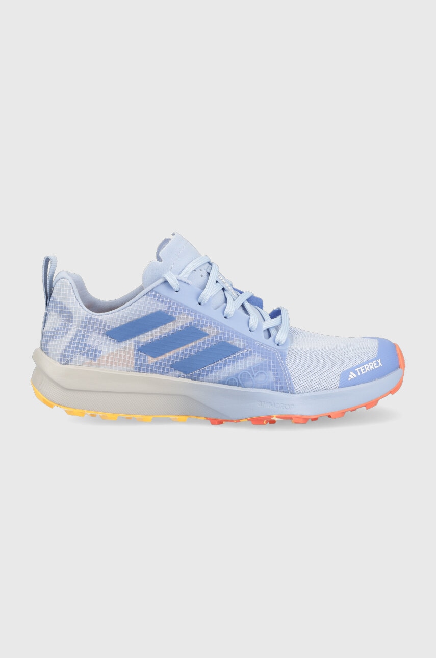 Boty adidas TERREX Speed Flow dámské - modrá -  Svršek: Umělá hmota