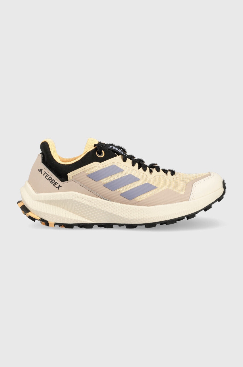 Adidas TERREX pantofi Trailrider femei, culoarea bej