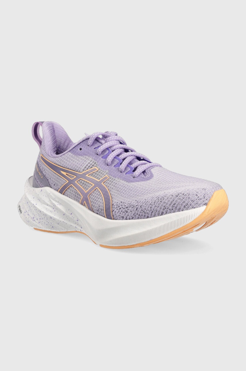 

Обувь для бега Asics Novablast 3 Le цвет фиолетовый