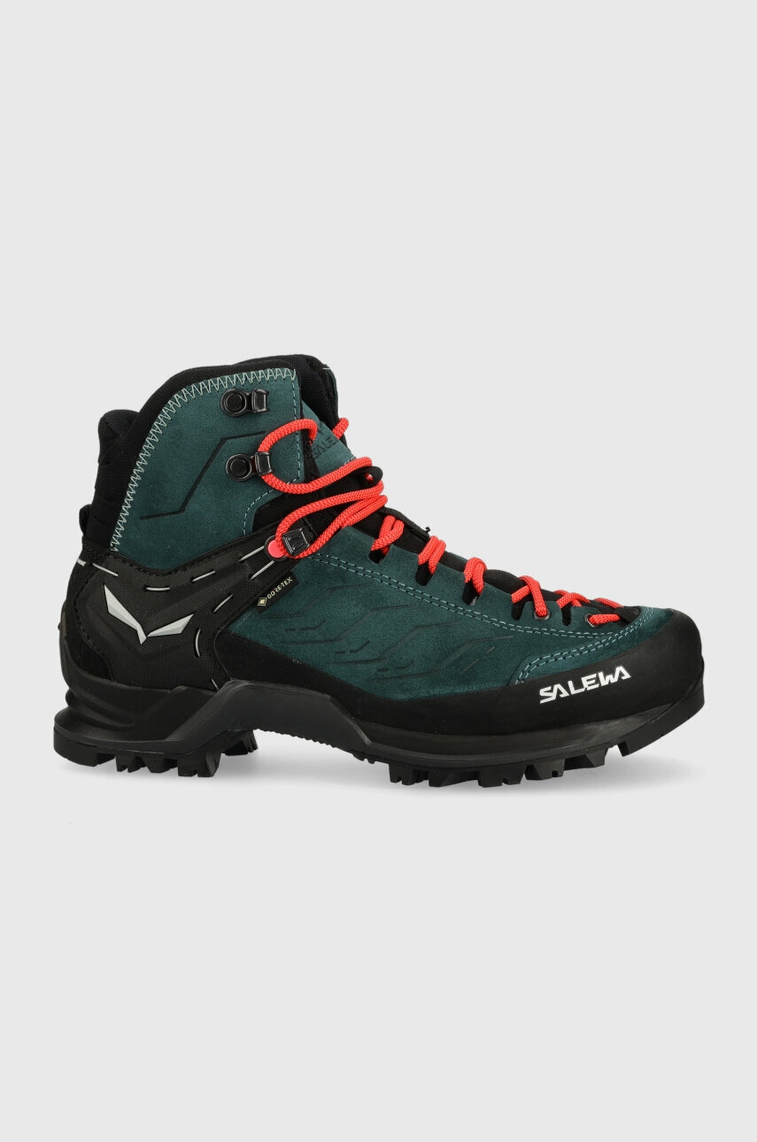 Salewa pantofi Mountain Trainer Mid GTX femei, culoarea verde