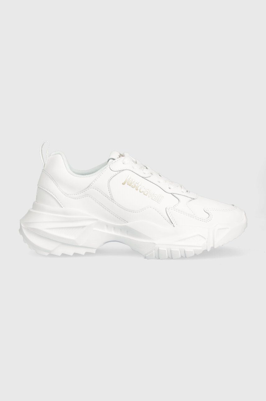 Just Cavalli sneakers din piele culoarea alb, 74RB3SC1 2023 ❤️ Pret Super answear imagine noua 2022