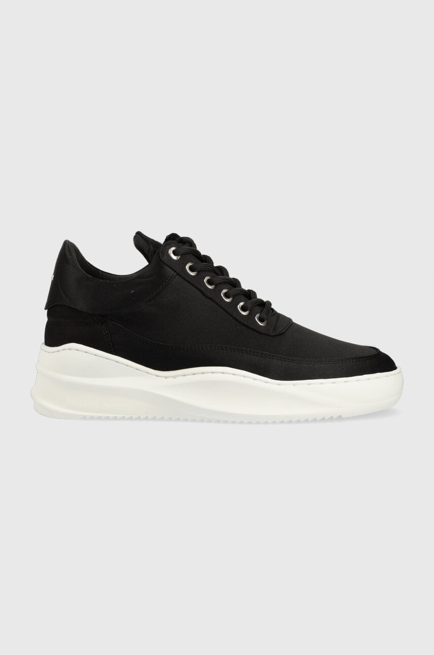 Filling Pieces sneakers Low Eva Sky Satin culoarea negru, 51433121861