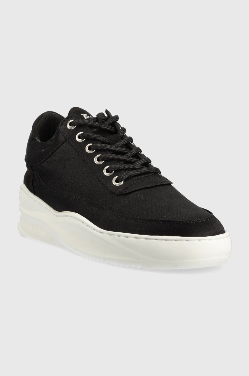 Αθλητικά Filling Pieces Low Eva Sky Satin χρώμα: μαύρο, 51433121861 φωτογραφία