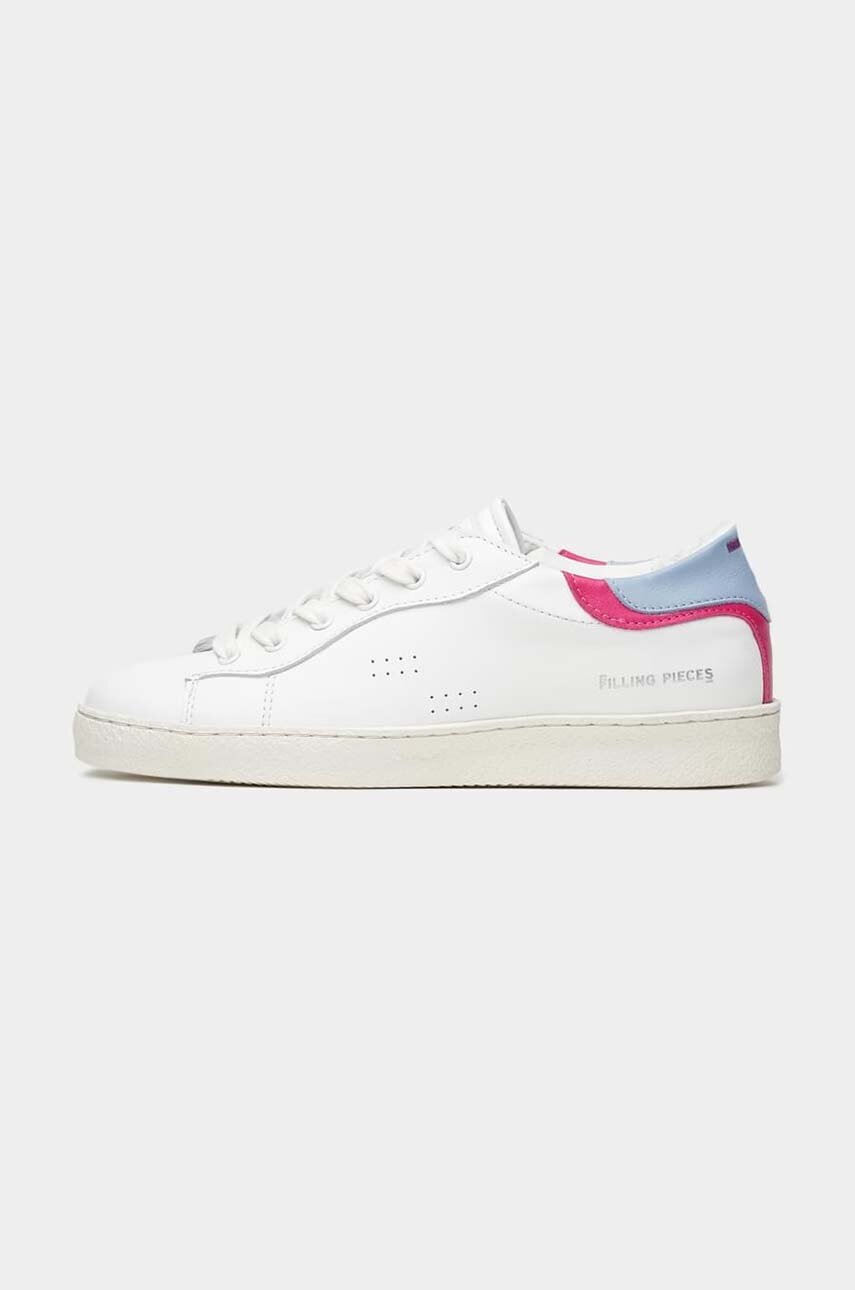 Kožené sneakers boty Filling Pieces Frame Nappa bílá barva, 71722903008 - bílá -  Svršek: Příro