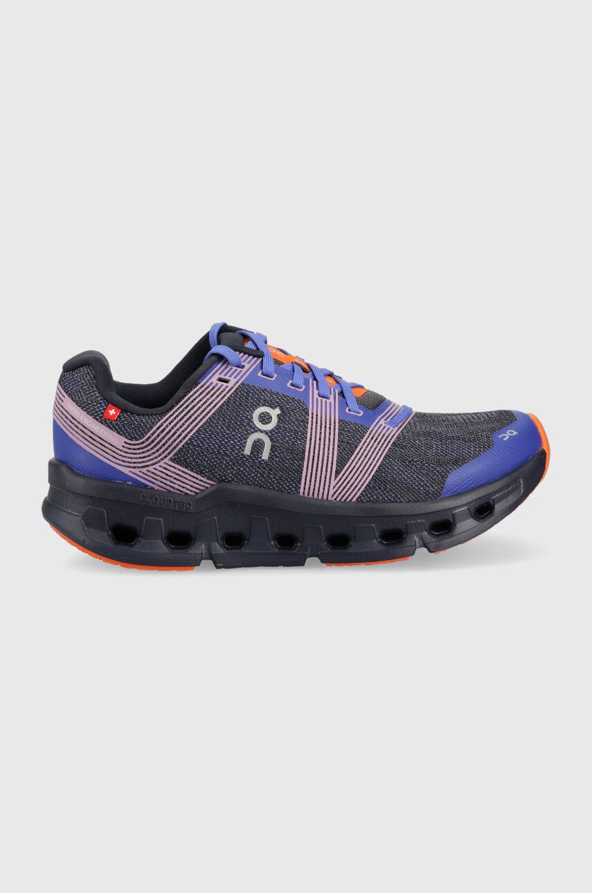 Běžecké boty On-running Cloudgo tmavomodrá barva - námořnická modř -  Svršek: Umělá hmota