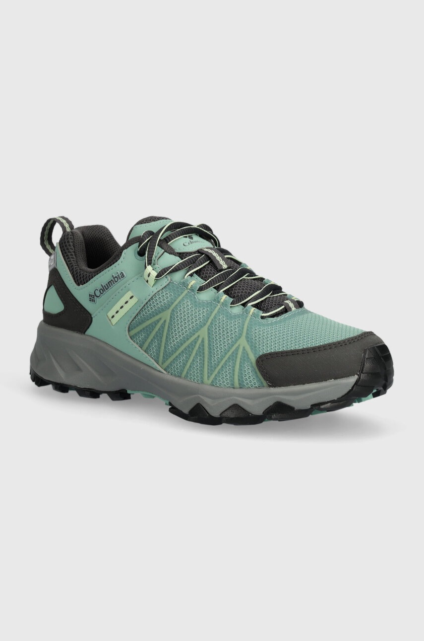 Columbia pantofi Peakfreak II Outdry femei, culoarea gri