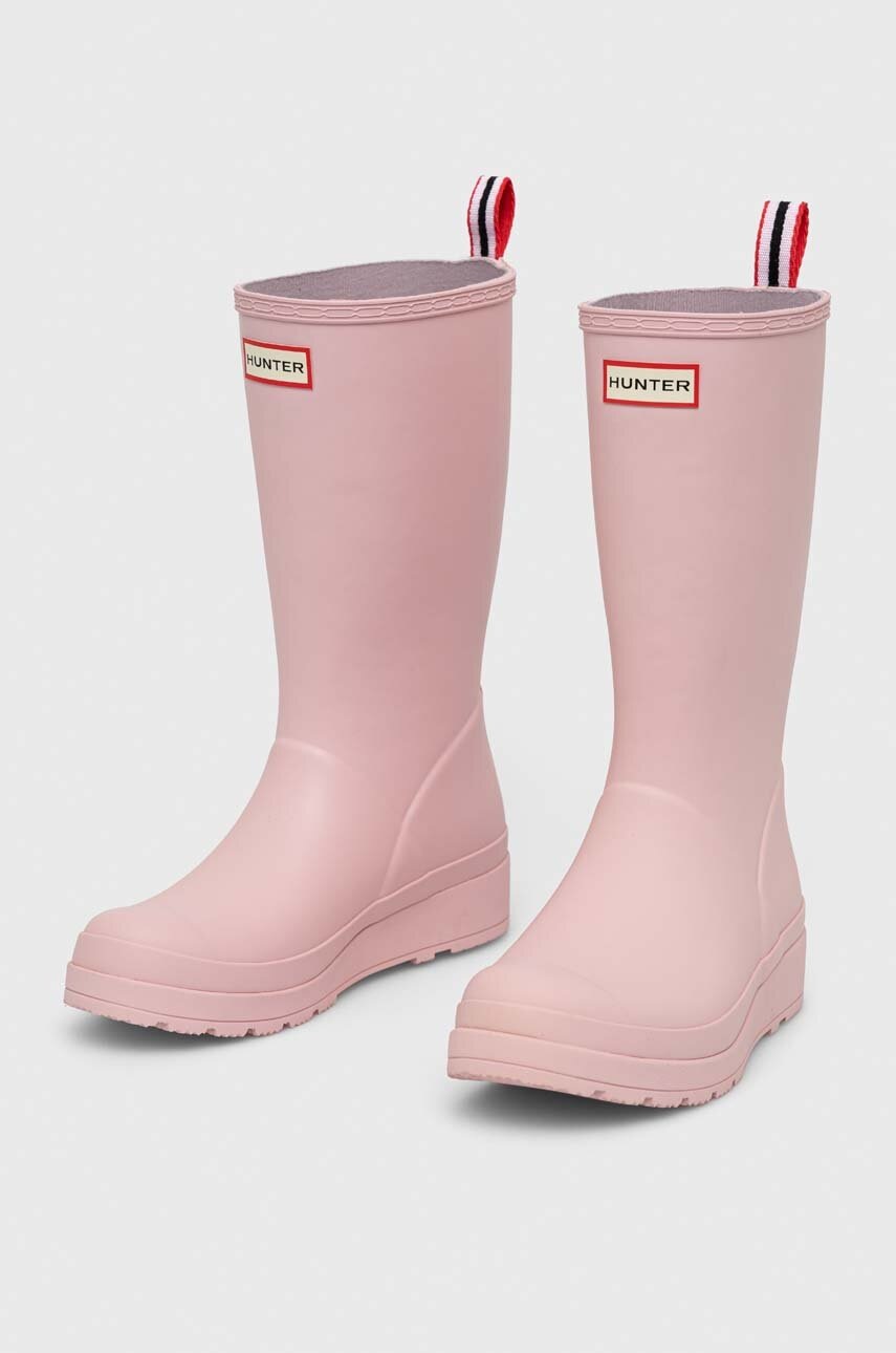 

Гумові чоботи Hunter Womens Play Tall Boot жіночі колір рожевий WFT2007RMA