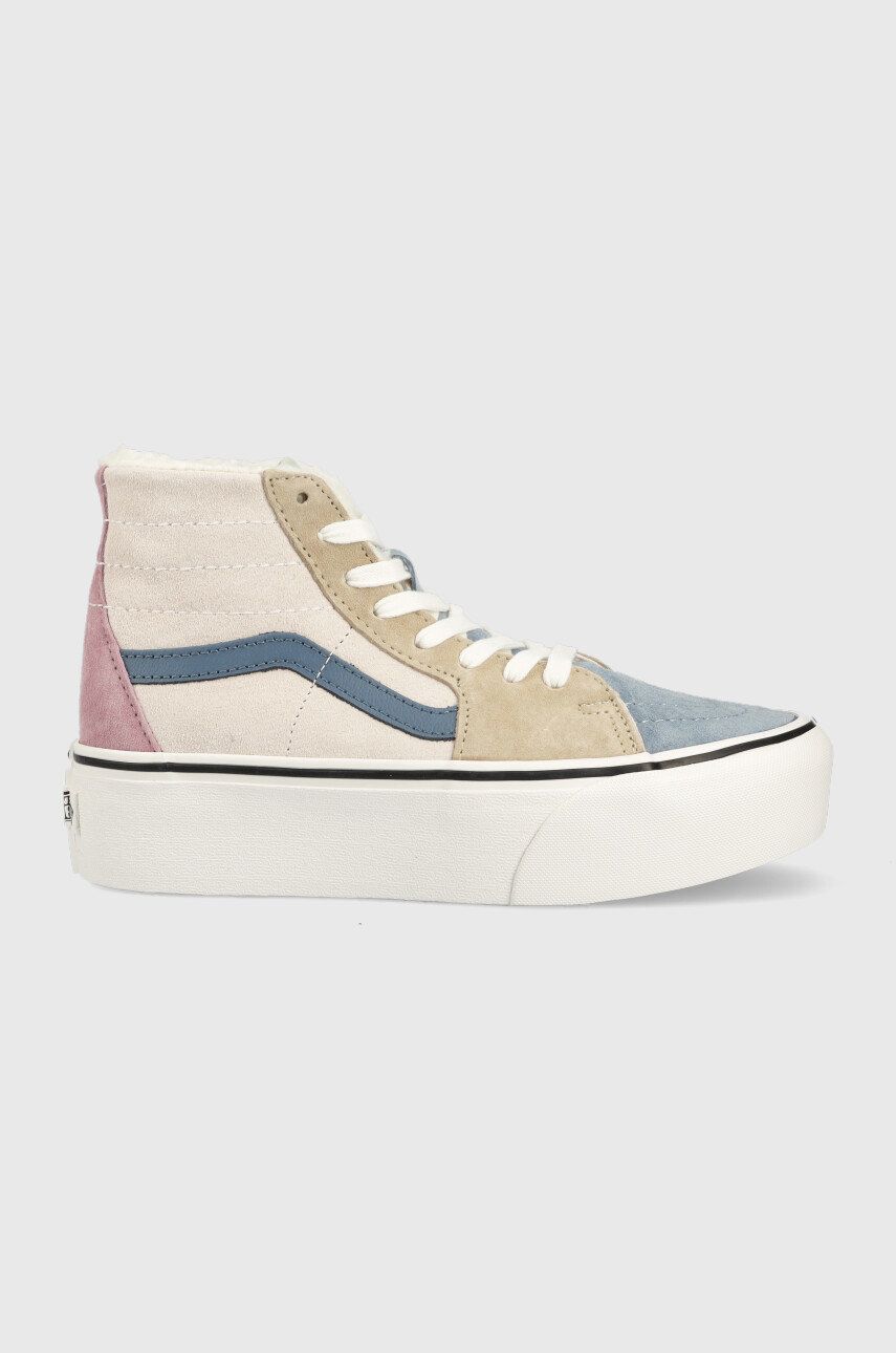 Vans Sneakers Din Piele Intoarsa Sk8-hi Tapered Stackfo Vn0a7q5pmul1